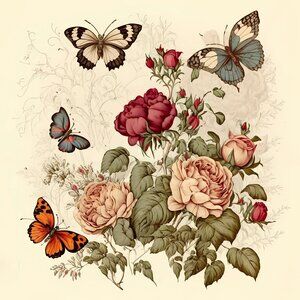 Vintage Floral Mystery Box